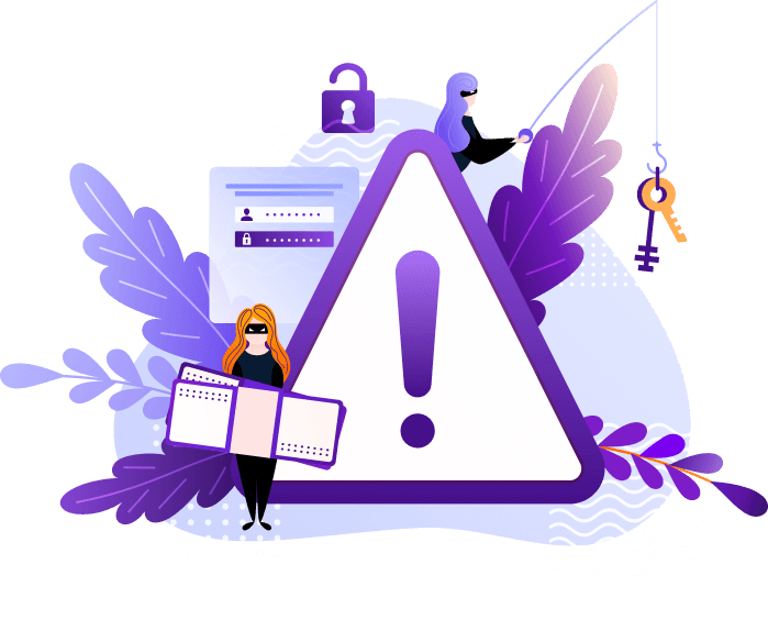 Security Warning Illustration